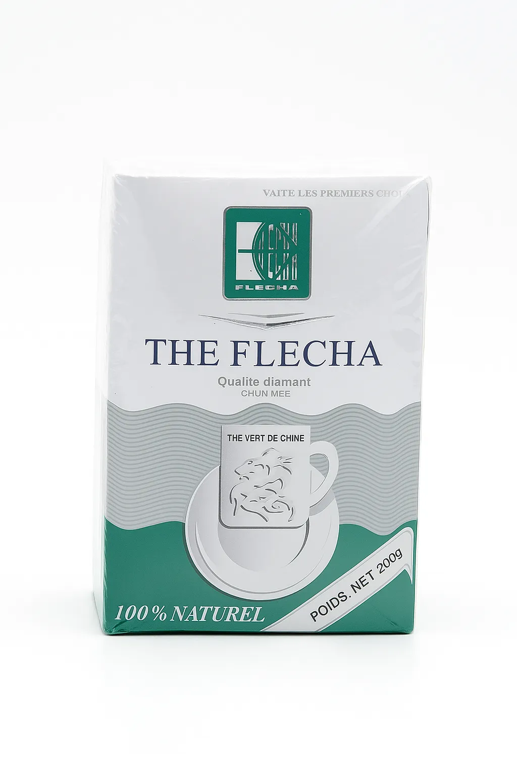 thé flecha Vert Blanc paquet 200g - Epicerie Sucrée| Supermarche Dakar-Senegal
